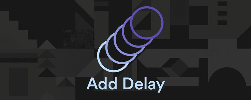 دانلود اسکریپت Add Delay در افتر افکت