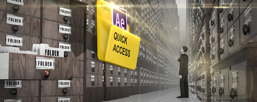 تست کرک اسکریپت Quick Access در افتر افکت