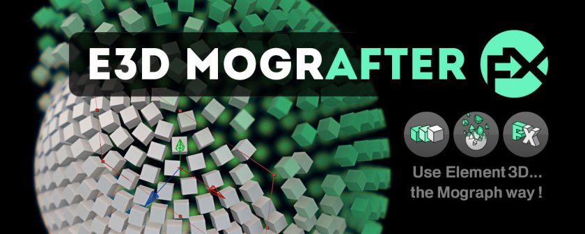 دانلود اسکریپت E3D Mografter FX در افتر افکت