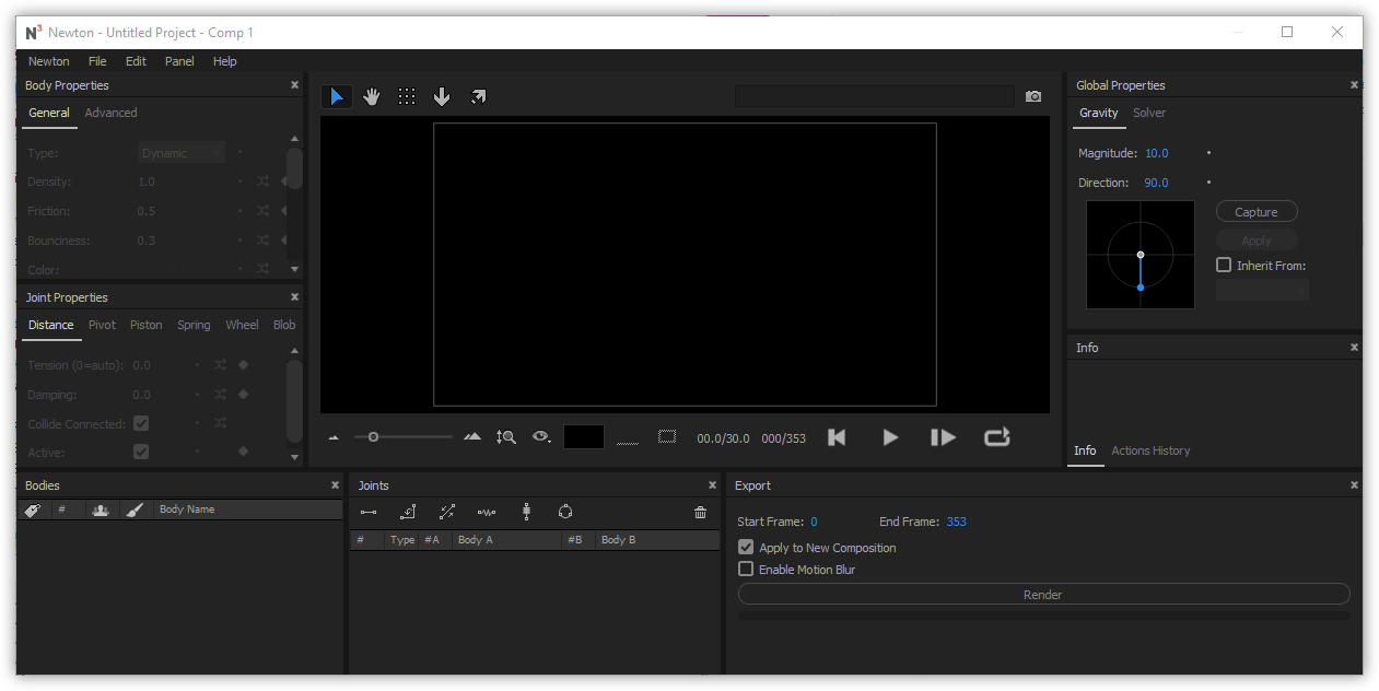 تست کرک پلاگین Newton در افتر افکت