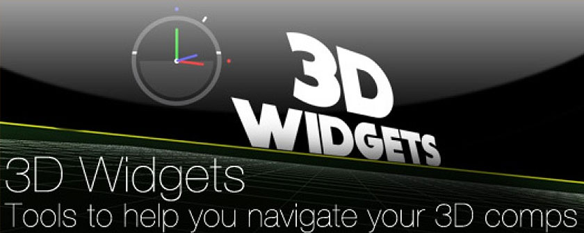 دانلود اسکریپت 3D Widgets برای افتر افکت