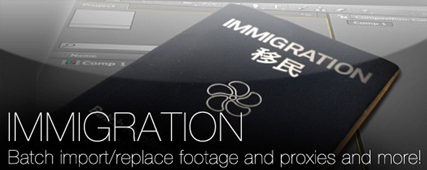 دانلود اسکریپت Immigration برای افتر افکت