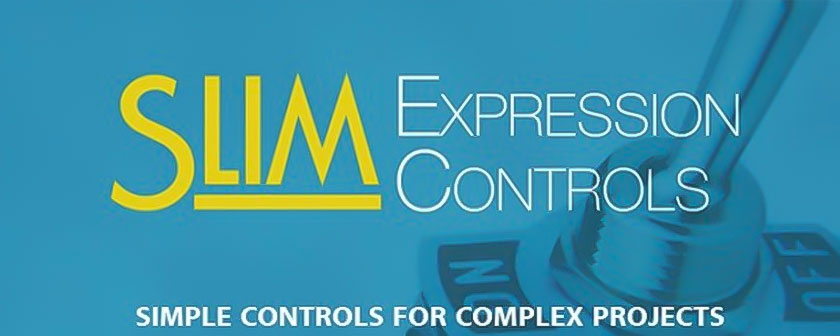 دانلود اسکریپت Slim Expression Controls برای افتر افکت