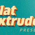 دانلود و آموزش پریست Flat Extrude Preset در افتر افکت