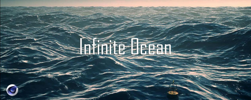 دانلود پلاگین Infinite Ocean C4D ساخت دریا در Cinema 4d