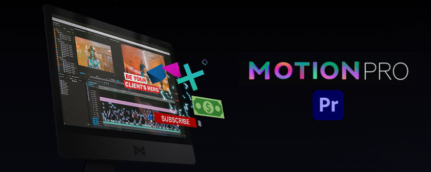 دانلود اسکریپت و پلاگین Motion Pro برای پریمیر پرو