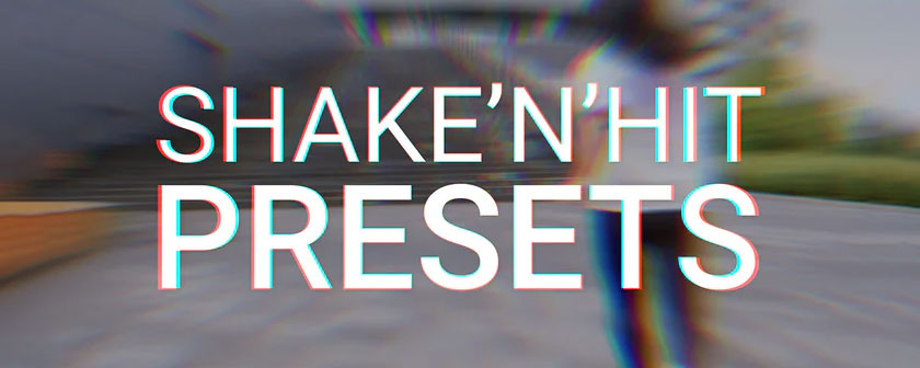 دانلود پریست لرزش فیلم Shaken Hit Presets در پریمیر پرو