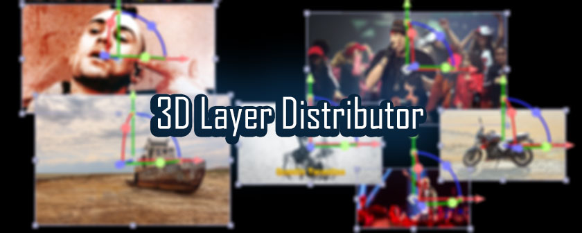 دانلود اسکریپت 3D Layer Distributor برای نرم افزار افتر افکت