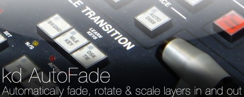دانلود و آموزش اسکریپت kd AutoFade در افتر افکت
