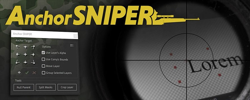 دانلود اسکریپت Anchor Sniper برای نرم افزار After Effects