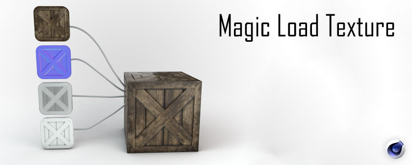 دانلود پلاگین Magic Load Texture در نرم افزار Cinema 4d