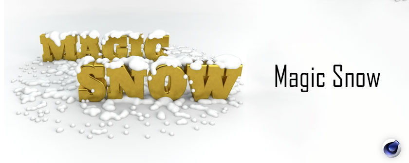 دانلود پلاگین ساخت برف Magic Snow در Cinema 4d