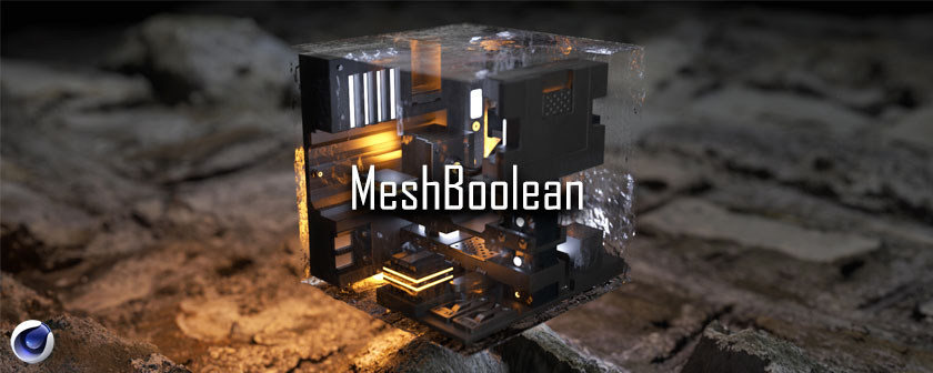 دانلود پلاگین MeshBoolean برای نرم افزار Cinema 4d