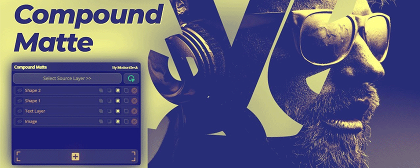 دانلود اسکریپت Compound Matte برای نرم افزار After Effects
