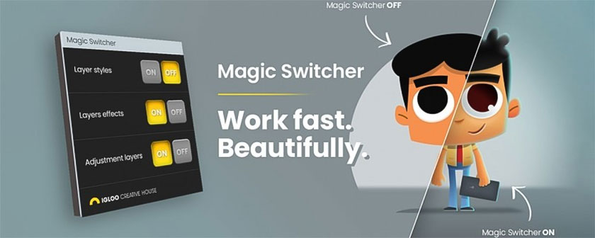 دانلود اسکریپت Magic Switcher در نرم افزار After Effects