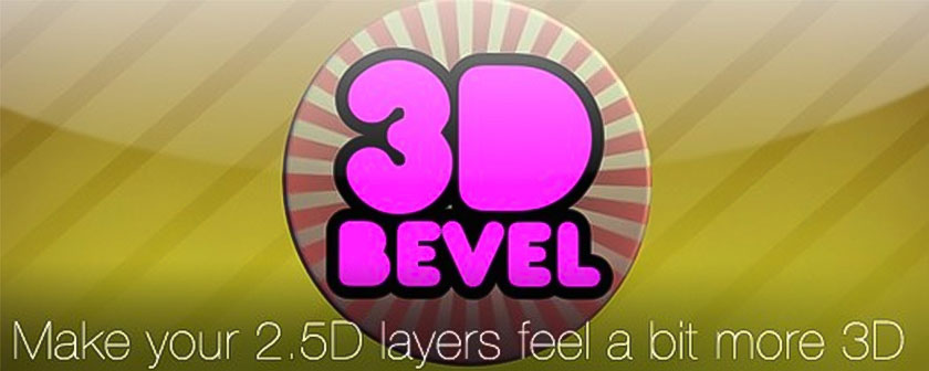 دانلود اسکریپت 3D Bevel برای نرم افزار افتر افکت