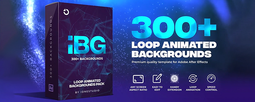 دانلود اسکریپت iBG Loop Backgrounds برای نرم افزار افتر افکت
