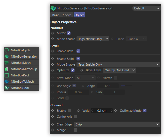 تست کرک پلاگین NitroBoxTool برای نرم افزار Cinema 4d