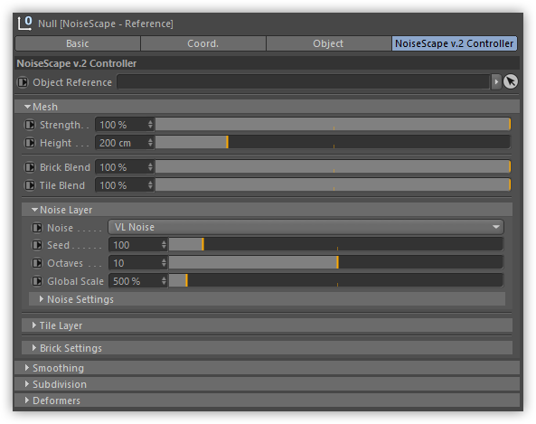 تست کرک پریست NoiseScape برای نرم افزار Cinema 4d