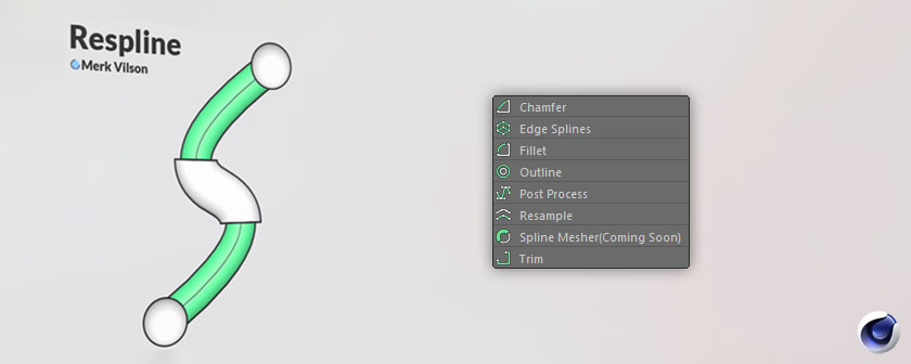 دانلود پلاگین Respline برای نرم افزار Cinema 4d
