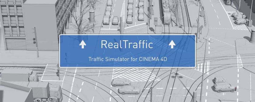 دانلود پلاگین RealTraffic برای نرم افزار Cinema 4d