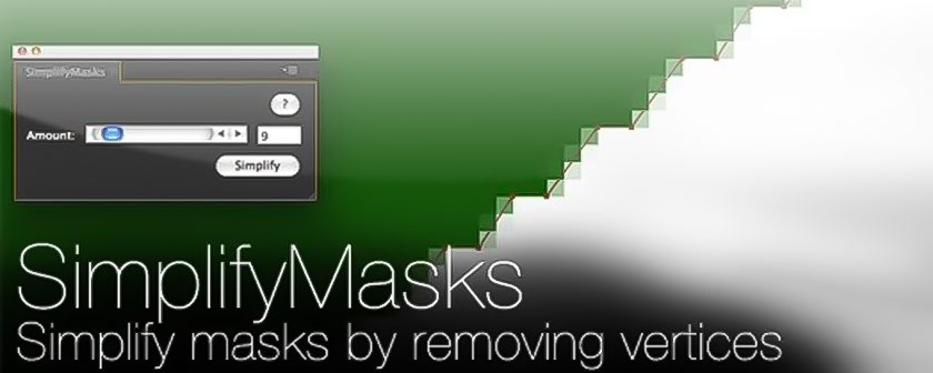 دانلود اسکریپت SimplifyMasks برای نرم افزار After Effects