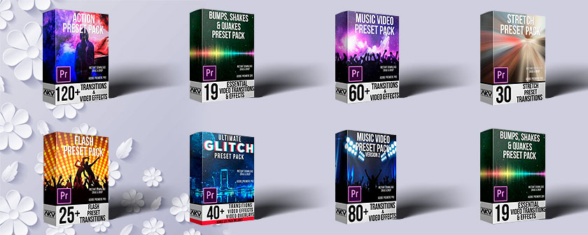 دانلود پریست AKV Bundle Preset برای پریمیر پرو