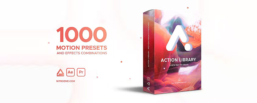 دانلود اسکریپت Animation Studio Action Library برای افتر افکت