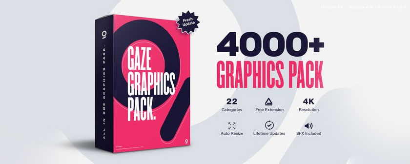 دانلود اسکریپت Animation Studio Gaze Graphics Pack در افتر افکت