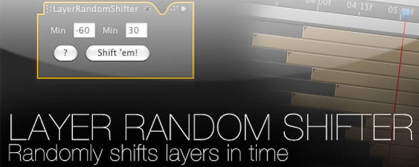 دانلود اسکریپت Layer Random Shifter برای افتر افکت