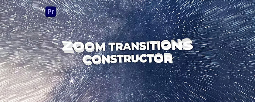 دانلود پریست Zoom Transitions Constructor برای پریمیر پرو