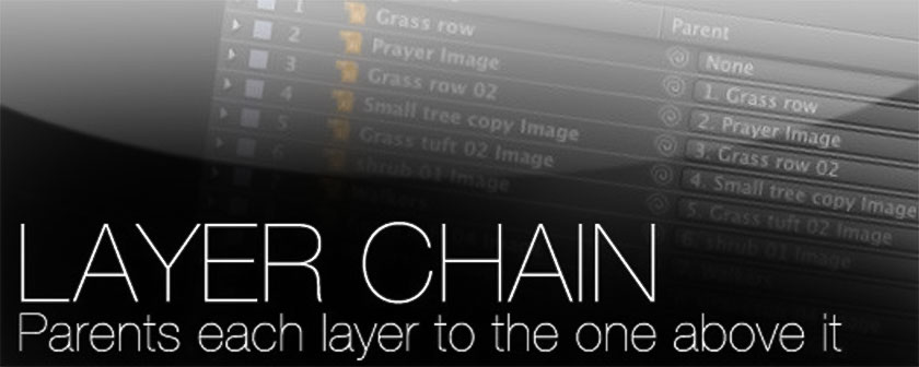 دانلود اسکریپت layer Chain برای افتر افکت