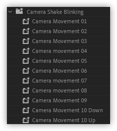 تست کرک پریست Camera Shakes & Blinking در پریمیر پرو