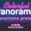 دانلود پریست Colorful Panoramic Transitions برای پریمیر پرو