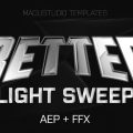 دانلود پریست Better Light Sweep برای افتر افکت