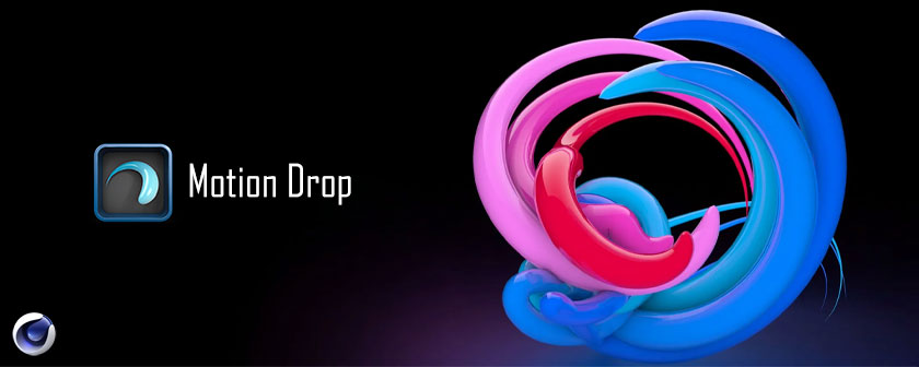 دانلود پلاگین Motion Drop برای Cinema 4d