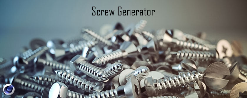 دانلود پلاگین Screw Generator برای Cinema 4d
