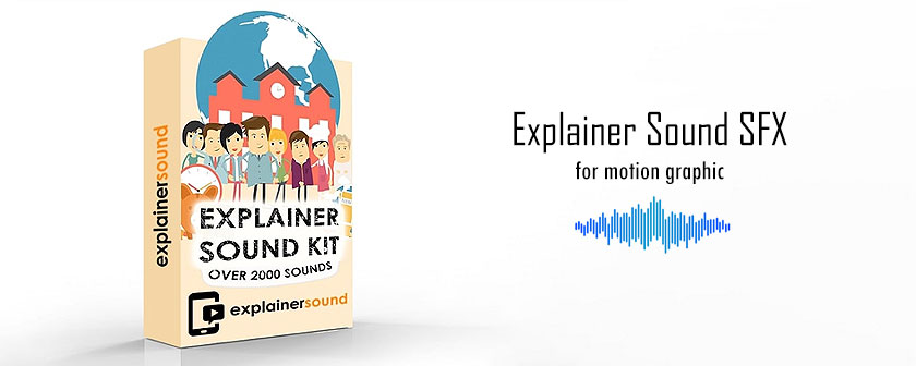 دانلود مجموعه صداهای Explainer Sound SFX برای موشن گرافیک