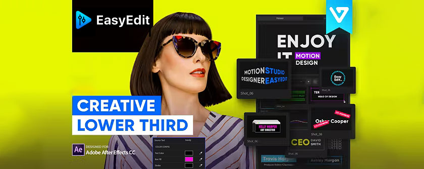 دانلود اسکریپت Lower Thirds Pack برای افتر افکت