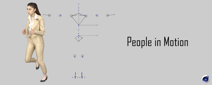 دانلود پلاگین People in Motion برای Cinema 4d