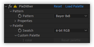 تست کرک پلاگین PixDither در نرم افزار After Effects