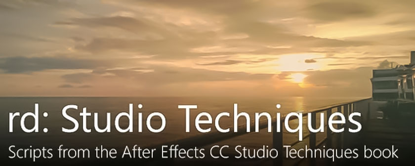 دانلود اسکریپت Studio Techniques در افتر افکت