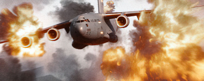 دانلود مجموعه فوتیج ویدیو Aerial Explosion انفجار هوایی