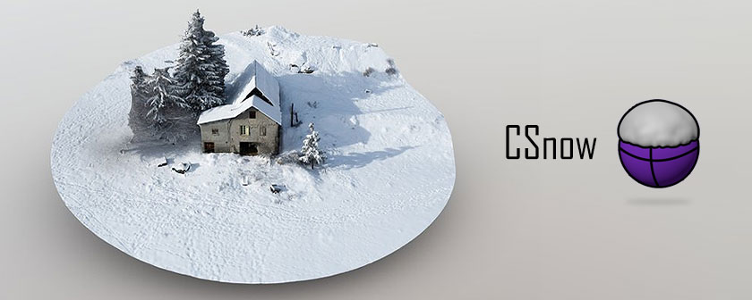 دانلود پلاگین CSnow برای Cinema 4d
