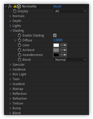 تست کرک پلاگین Normality در نرم افزار After Effects