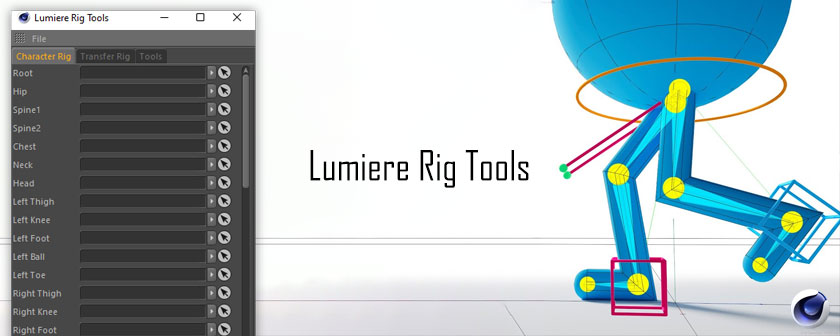 دانلود پلاگین Lumiere Rig Tools برای Cinema 4d