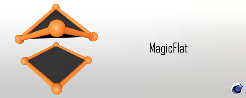دانلود پلاگین MagicFlat برای Cinema 4d