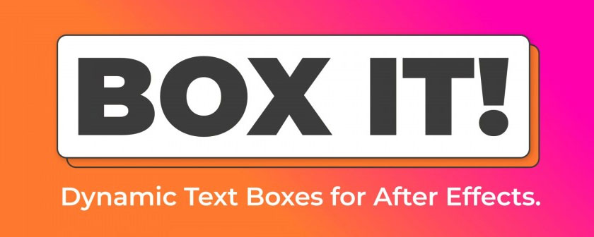 دانلود اسکریپت Box It در افتر افکت