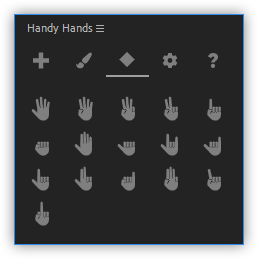 تست کرک اسکریپت Handy Hands در افتر افکت
