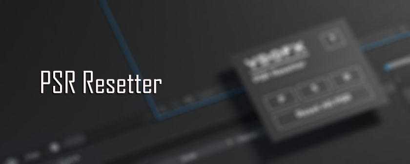 دانلود اسکریپت PSR Resetter در افتر افکت